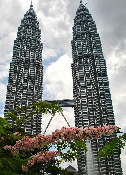 Kuala Lumpur : les tours Petronas.