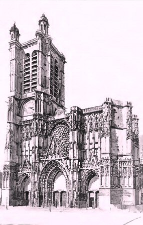 Troyes : la cathédrale.