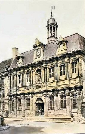 Troyes : l'hôtel de ville.