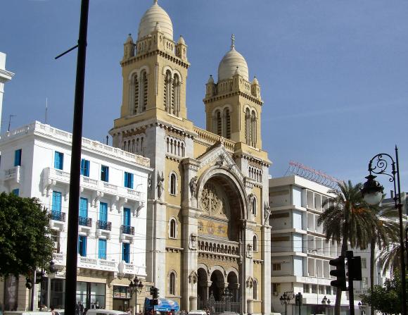 Tunis : église Saint-Vincent-de-Paul.