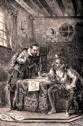 Tycho Brah et Kepler.