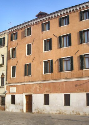 Venise : maison de Pétraque.