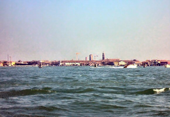 Venise : l'île de Murano.