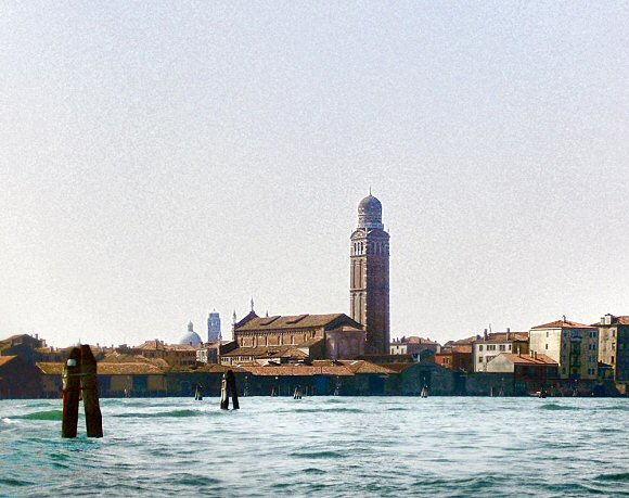 Venise : l'glise Santa Maria dell'Orto.