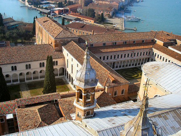 Venise : l'ancien monastre de San Giorgio Maggiore.