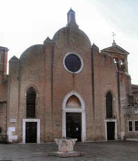 Venise : l'glise san Giovanni in Bragora.