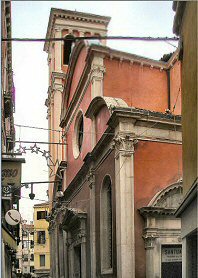 Venise : l'glise san Giovanni Crisostomo.