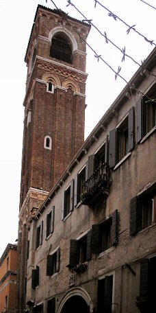 Venise : l'glise San Giovanni Elemosinario.