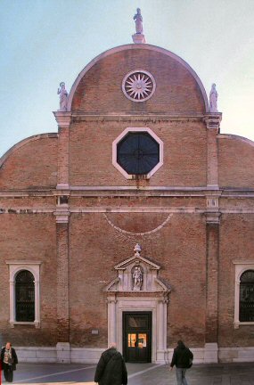 Venise : glise Santa Maria del Carmine.