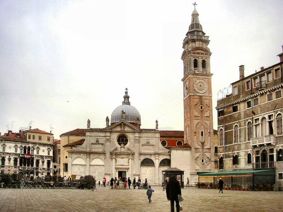 Venise : l'glise  Santa Maria Formosa.