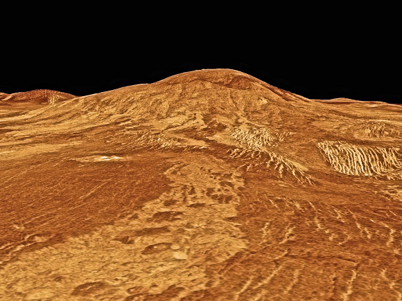 Vénus : le volcan Sif Mons.