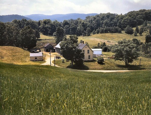 Vermont : une ferme  Bethel.