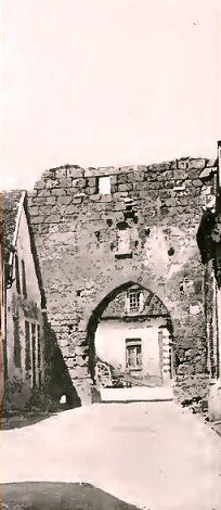 Vertus : une ancienne porte de la ville.