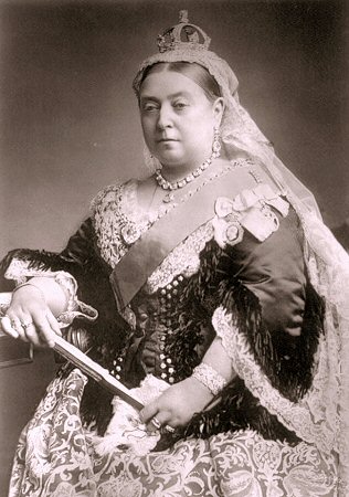 Portrait de la reine Victoria.