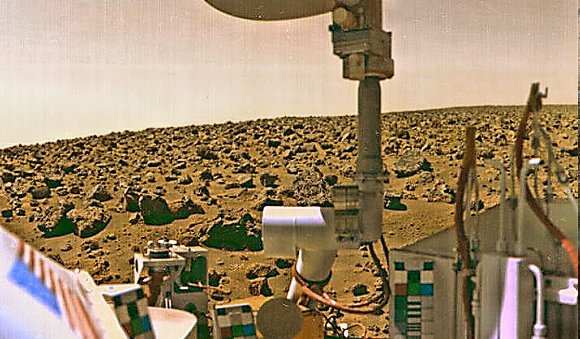 L'atterrisseur martien Viking 2.