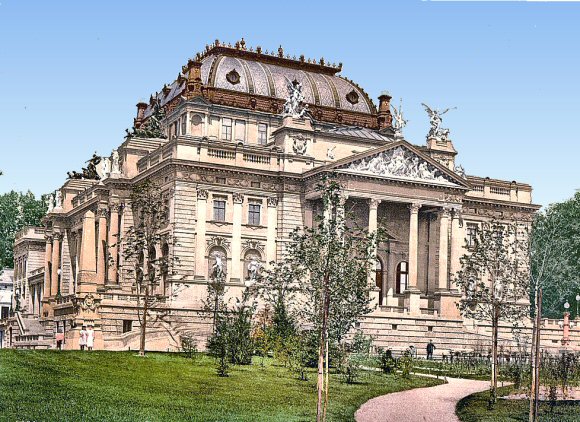 Wiesbaden : l'Opéra.