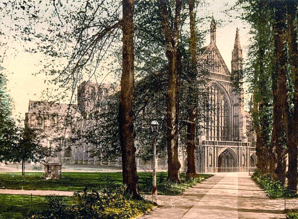 Cathédrale de Winchester.