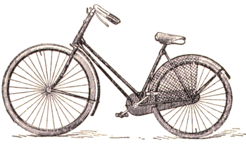 Bicyclette pour dame.