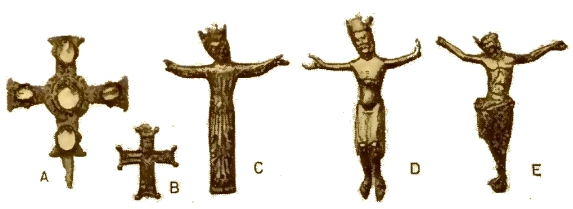 Transformations de la croix et du crucifix.