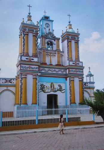 Eglise du Mexique (Tabasco).