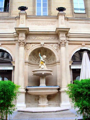 La fontaine Gaillon, à Paris.