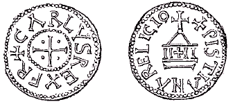 Monnaie carolingienne.