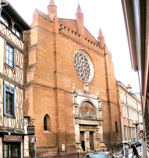 Toulouse : glise de la Dalbade.