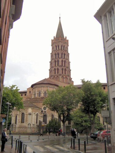 Toulouse : glise Saint-Sernin..