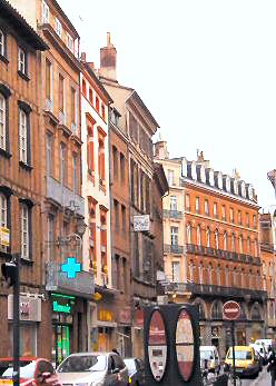 Toulouse : rue de la Pomme.