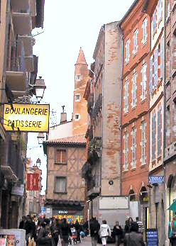 Toulouse : rue Saint-Rome.