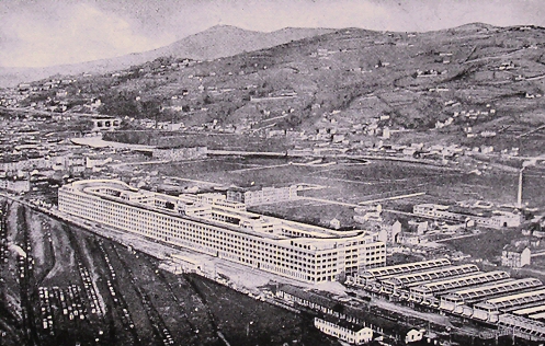 Turin : les usines Fiat.