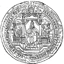 Sceau en or de Ferdinand III d'Allemagne.