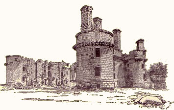 Ruines du château de Kergounadec'h